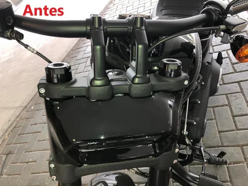 Extensor de riser para Fat Bob 2018 em diante - Preto - Colinest